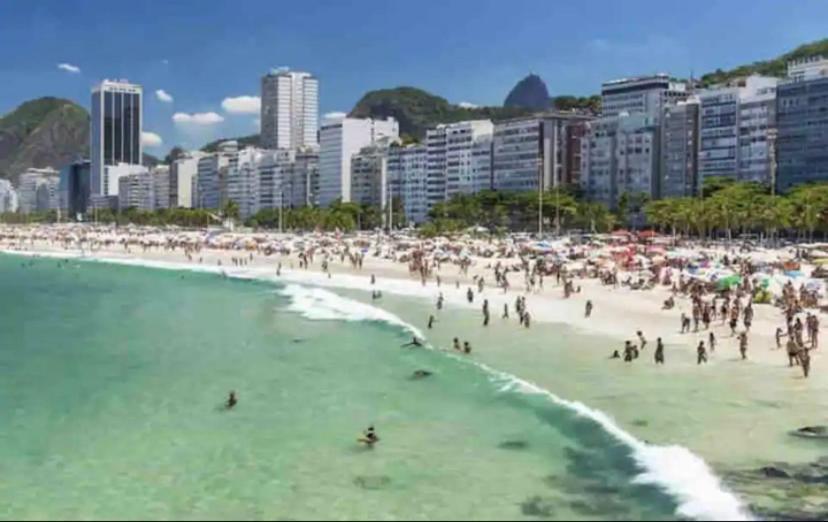 Praia Ha 5Min A Pe! Varanda Alta Com Vista! Piscina, Academia, Portaria 24Hrs, Shopping Ao Lado! Rio de Janeiro Dış mekan fotoğraf
